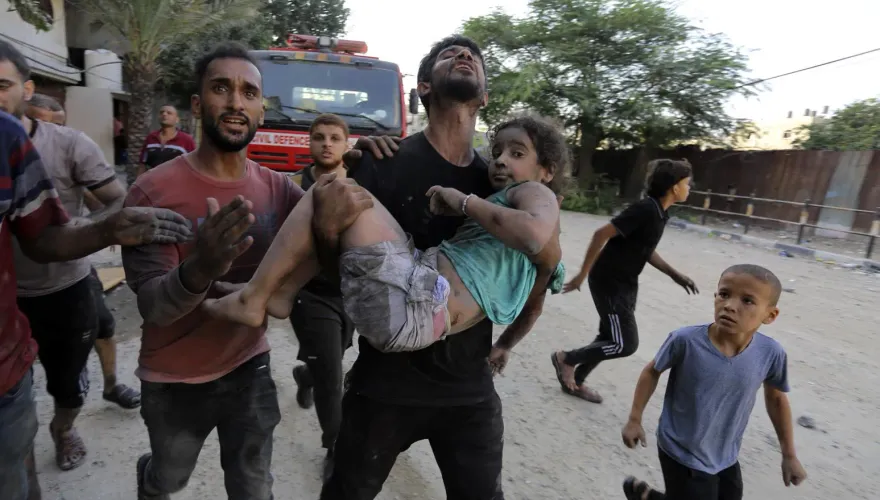 影/以巴開戰/加薩平均每10分鐘就有1孩童喪命　WHO譚德塞：沒有人安全