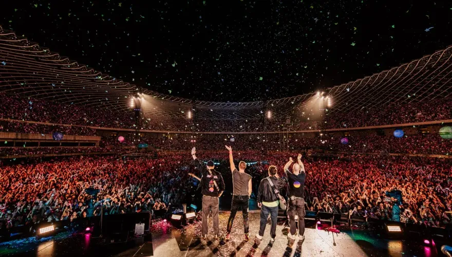 Coldplay高雄場首日「手環回收率」出爐　93％登全球第4