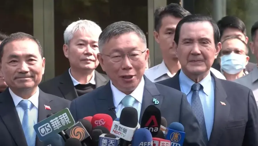 爆藍白合後接AIT電話要求解釋！柯文哲：這就是台灣的小國困境