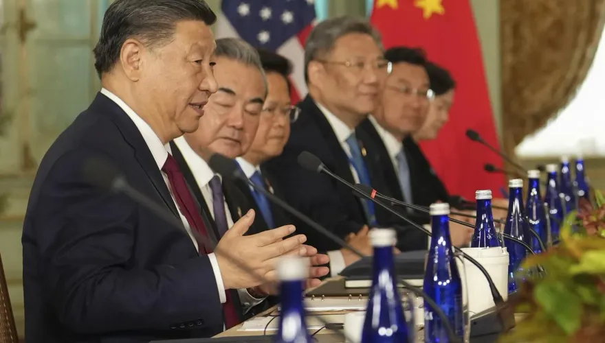 習拜會登場　習近平：台灣是美中關係最大、最危險議題　中方傾向和平統一