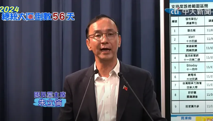 影/藍白合民調讓幾％沒共識　朱立倫：「小小爭議」盡快坐下來化解
