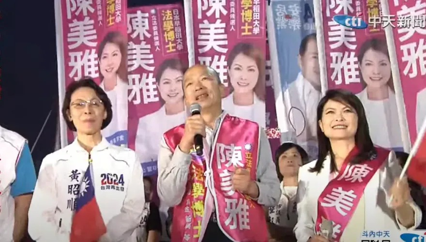 影/不分區首席發威！韓國瑜返高雄飆金句：一不偷、二不搶、打造光榮國民黨