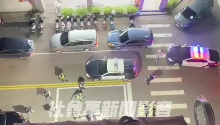 影/嚇壞民眾！黑衣人包圍超商砸店？　台中警：苗栗檢察官帶隊跨轄搜索
