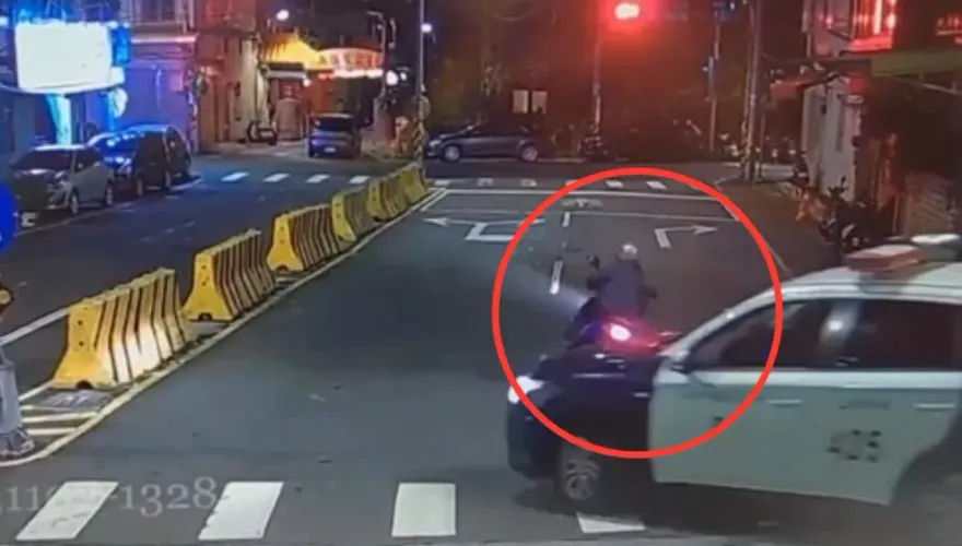 影/土城男酒駕拒檢連闖紅燈　警追捕以車擋車逮人