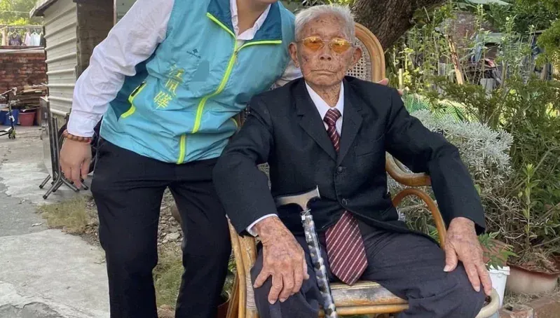 明天過生日！嘉義「全台最年長鄰長」黃德成滑倒離世　享嵩壽110歲
