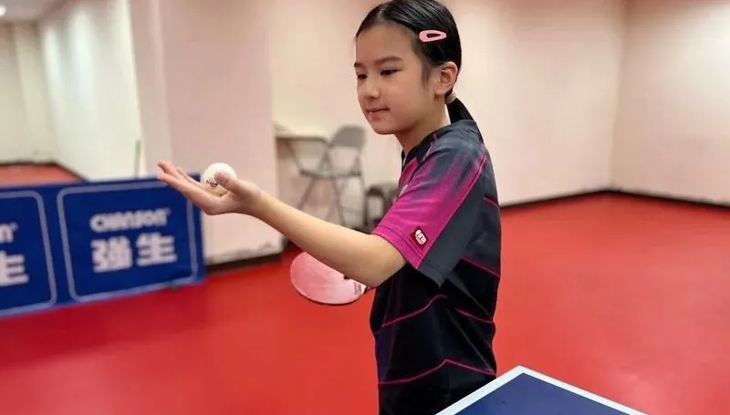 11歲小將李任悅穩坐桌球U11世界第一　目標闖奧運奪金
