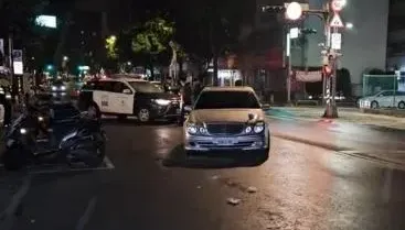 快訊/北市玩命醉漢直擊！喝茫癱坐斑馬線上遭輾　OHCA搶救中