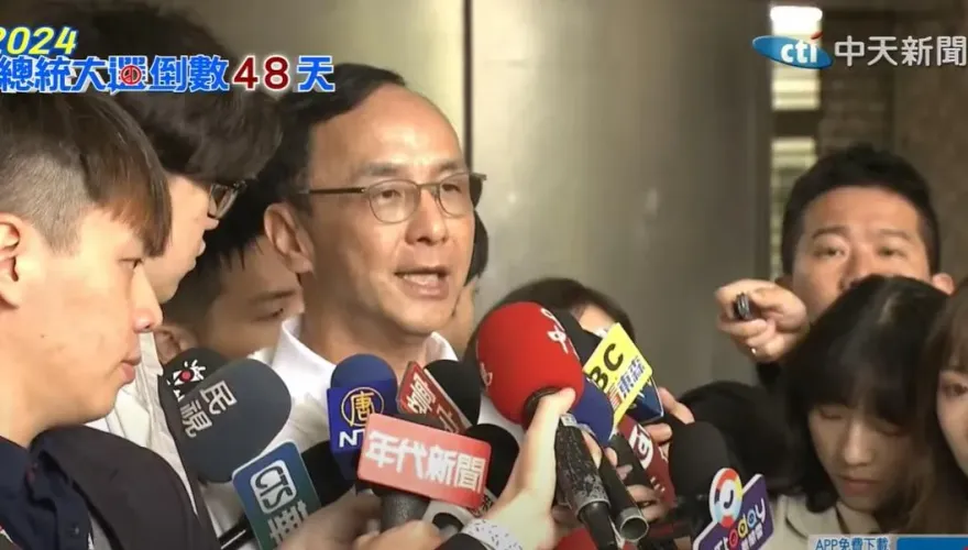 影/建議侯友宜念出柯文哲簡訊？朱立倫：受辱後必要的澄清動作