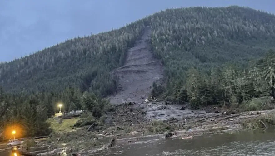 美阿拉斯加暴風雨引發土石流4死2失蹤　當局全力動員搜救