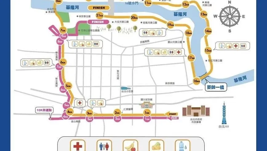 「看見Taiwan路跑」周日登場　北市沿線交管資訊看這裡