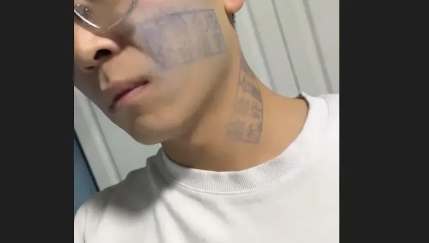 影/玩笑開大了！臉被蓋「允許屠宰」豬肉章　他狂搓兩天：怎麼洗不掉