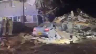 影/愛丁堡民宅爆炸　威力之大有如小型地震嚇壞附近居民