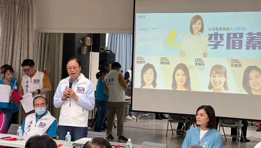 張善政輔選李眉蓁讚「勇於負責」　呼籲選民送她進立院