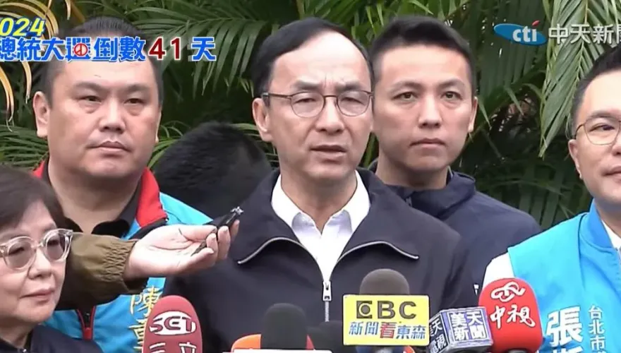 侯友宜募款狀況不佳？朱立倫：這次選舉靠「情義」將創史上最少花費