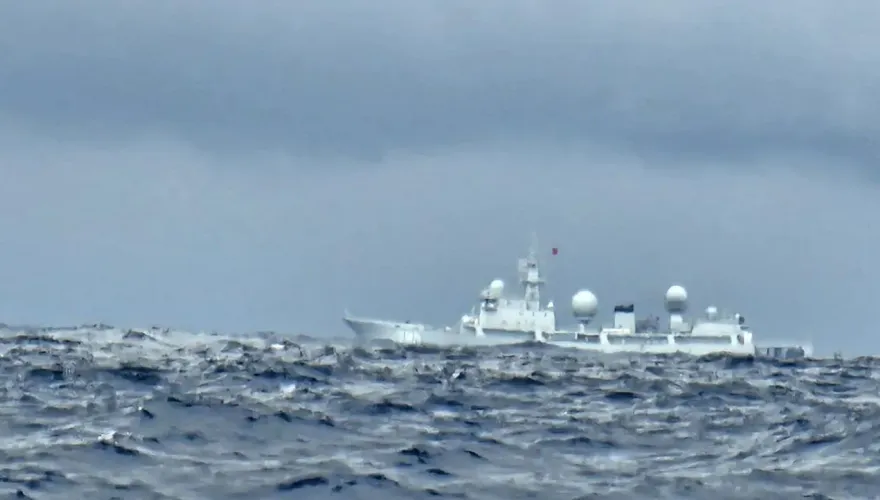 解放軍44機艦擾台、17架軍機越中線　明將發射火箭