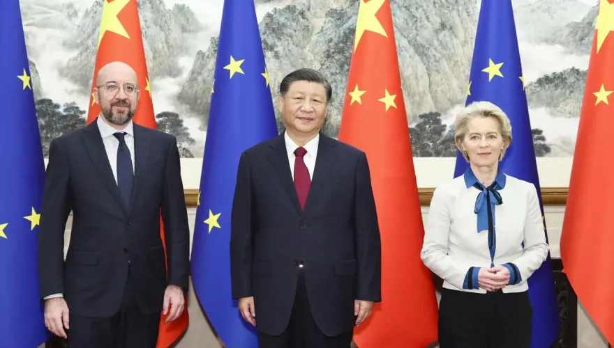 4年來首會歐盟領導人！習近平籲中歐建設性對話　增進理解、妥處分歧