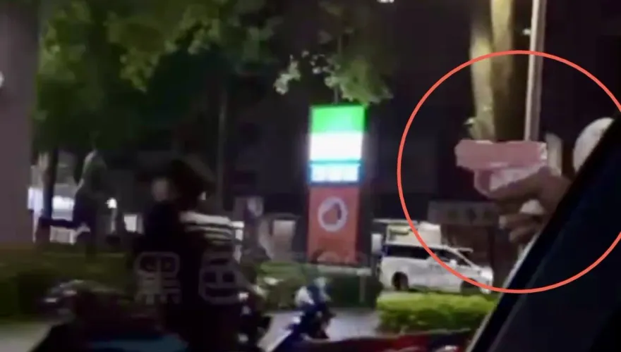 影/3屁孩半夜「蘿蔔槍」射路人　錄影上傳IG自稱「新莊最會開」下場慘了