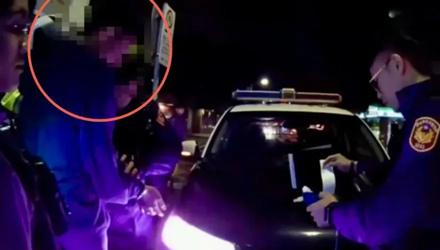 影/北市BMW男泥醉酒駕撞3車　警攔車逮人酒測值爆表
