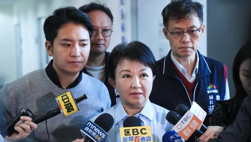 藍營「最強姐弟」互換主場！盧秀燕台北站台   蔣萬安台中輔選