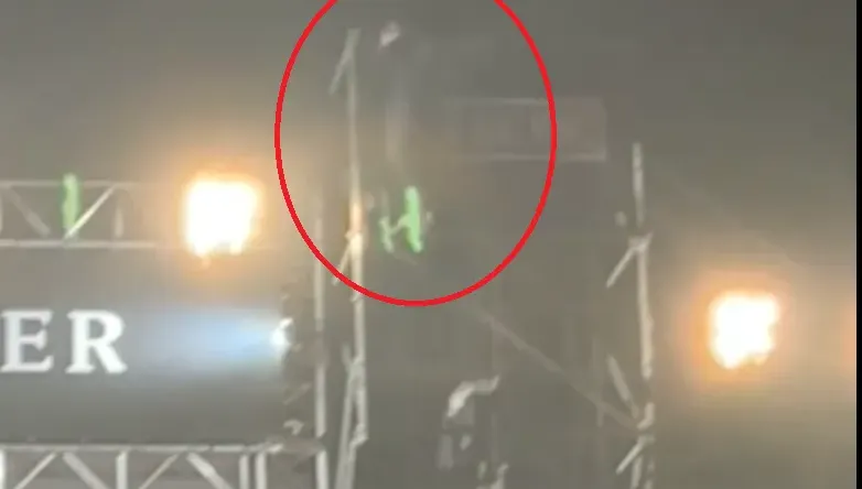 快訊/台中「漂游者森林音樂祭」險出人命！男子突激動站舞台區高處　幸被勸下