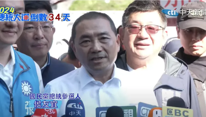 影/「正港土雞不賣台」搶中間選民票？侯友宜掛保證：一輩子用性命顧台灣