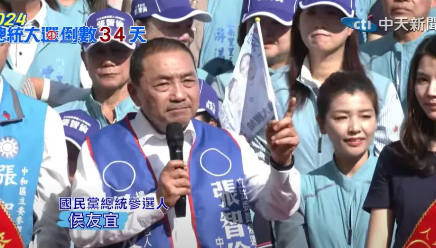 影/柯文哲批「侯康配」是傾中路線　侯友宜霸氣吐一句話狠狠打臉他