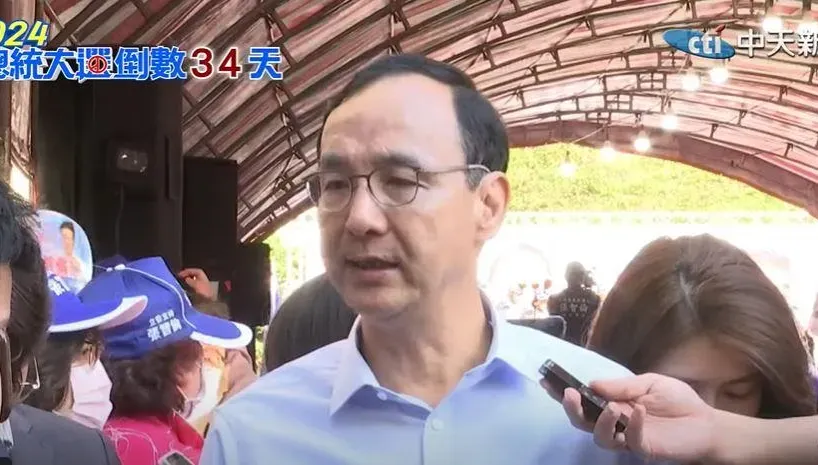 影/藍營內參民調侯康只輸賴蕭0.2個百分點　朱立倫：柯主席加油吧