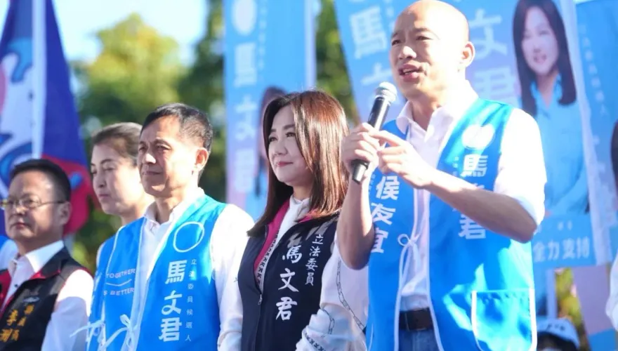 感謝韓國瑜力挺　馬文君喊：期待與「韓院長」在立院並肩作戰