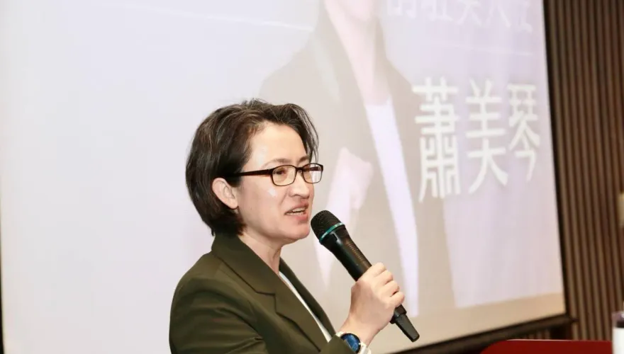 比照烏克蘭在台灣組建類民兵？蕭美琴被爆密會美國「戰爭白手套」　冷回8個字