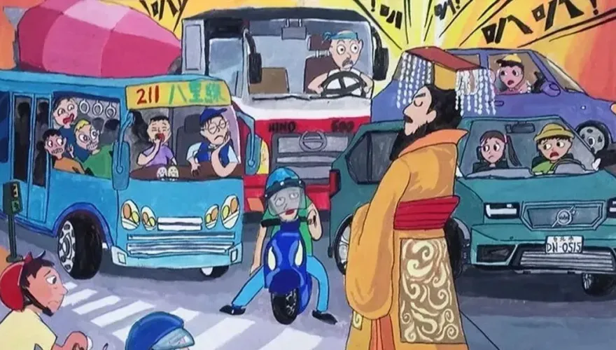 力挺《帝王條款》畫作！「1人1信」鼓勵國中生　已超過7千封