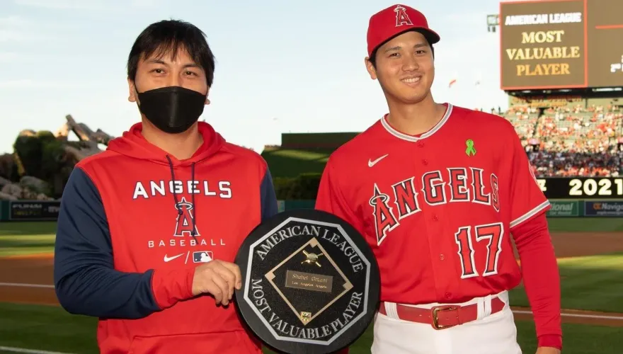 跟隨大谷翔平轉戰道奇！　貼身翻譯水原一平發文感謝天使球迷