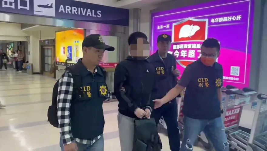 影/明仁會高雄分會長栽了！曾砍傷網紅「超艾夾」　潛逃3個月落網