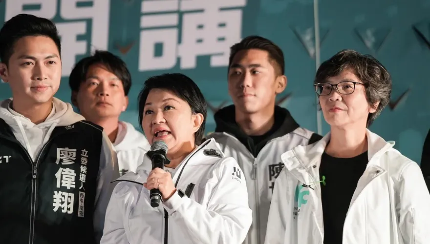 藍營一姐力挺！盧秀燕為蔡壁如站台　曝「國家3大祕案」要靠她查