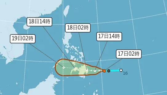 快訊/「鯉魚」颱風今晨生成　氣象署最新路徑曝光