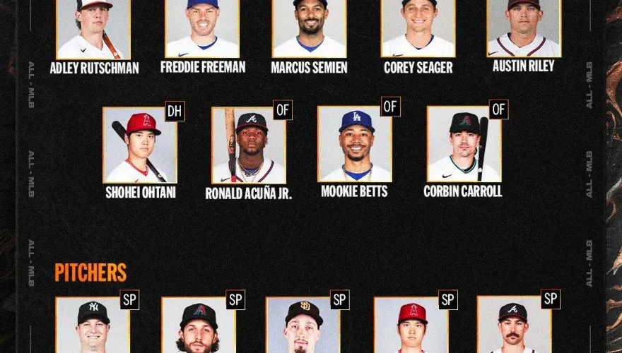 史上第一人！投手大谷、打者翔平都入選「年度第1隊」　MLB年度最佳陣容出爐