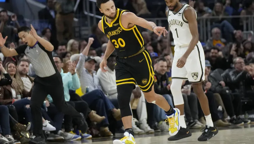 史上最強射手！柯瑞生涯「3500顆三分球」達標　成NBA史上第1人
