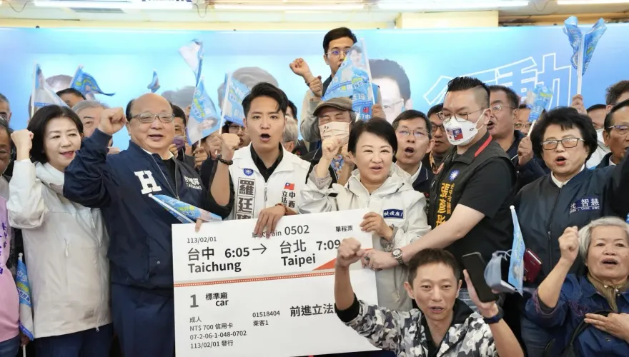 羅廷瑋競選前哨戰啟動！盧秀燕、胡志強、蔡壁如都來了