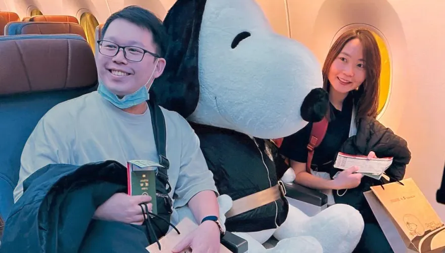 星宇航空首航舊金山SNOOPY機上相伴　張國煒：明年8月開航西雅圖