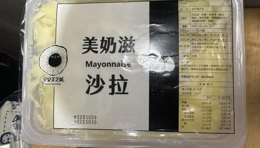 快訊/「反式脂肪酸」標示查核結果曝！早安美芝城、晨間廚房都不合格