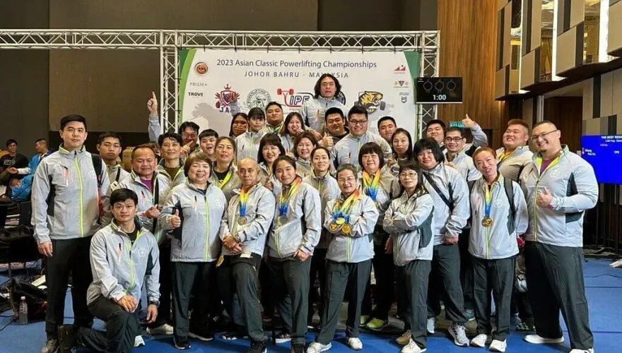橫掃亞洲經典健力錦標賽　中華風光奪破紀錄63金16銀4銅