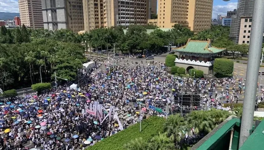 民眾黨支持者搶投票日賴競總前路權遭北市駁回　蔣萬安說話了