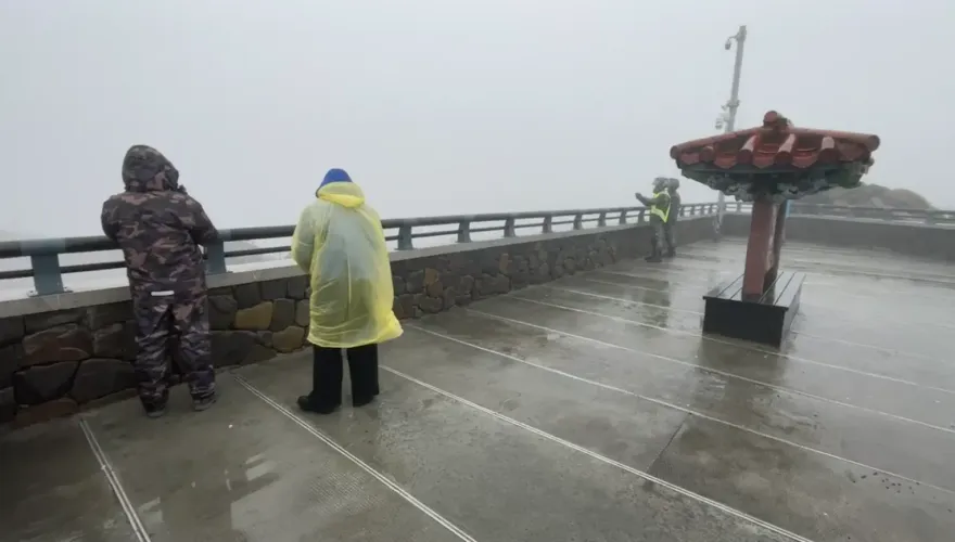 影/寒流發威！今明低溫下探個位數　合歡山見「追雪族」熱血出動