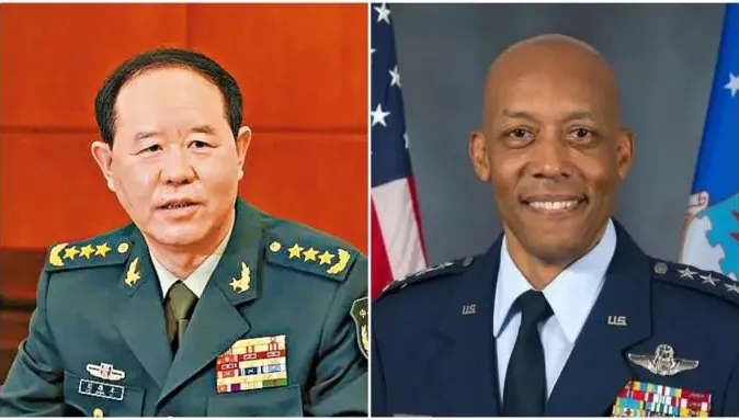 中美恢復軍事高層通話　解放軍參謀長劉振立：台灣問題純屬內政