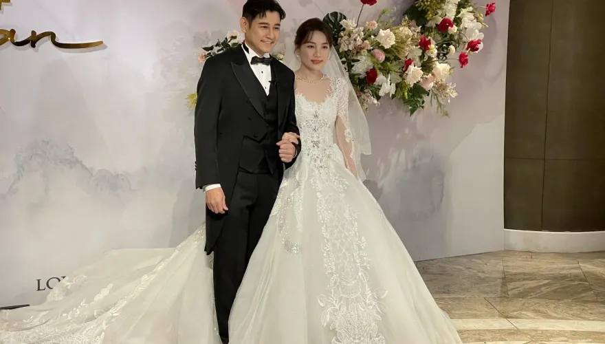 50歲八點檔男星陳熙鋒婚禮再爆喜！驚曝小11歲嬌妻又懷孕　乾爹送一百萬奶粉錢