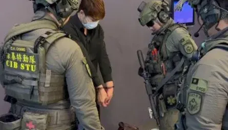 快訊/金髮斯文男新加坡被逮！身背槍砲、妨害自由、恐嚇罪　台星合作緝捕