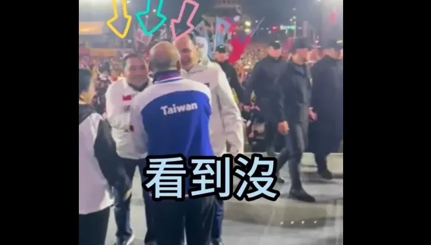 影/侯友宜跳過韓國瑜握手「剪接片」流傳！韓辦聲明：造謠說謊