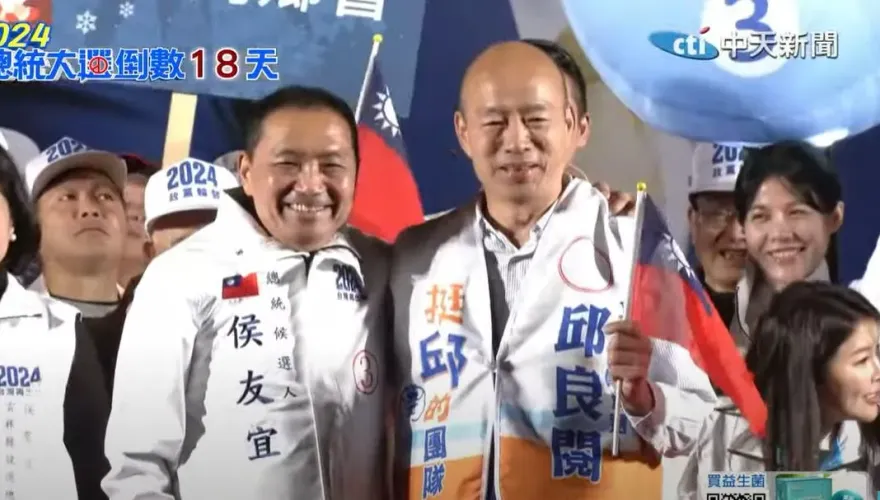 首度坦承「有找韓國瑜當副手」　侯友宜：他自認為比較適合不分區立委