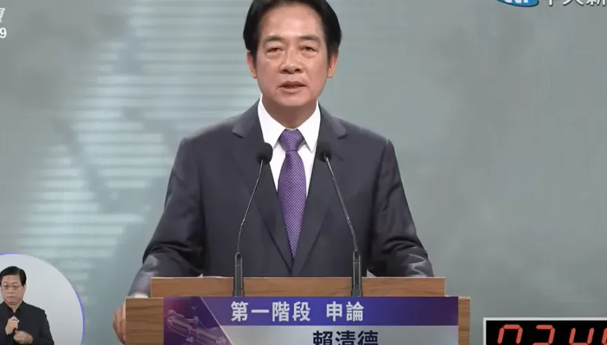 總統大選辯論/賴清德火力全開　批侯只準備考古題　酸柯政見複製貼上