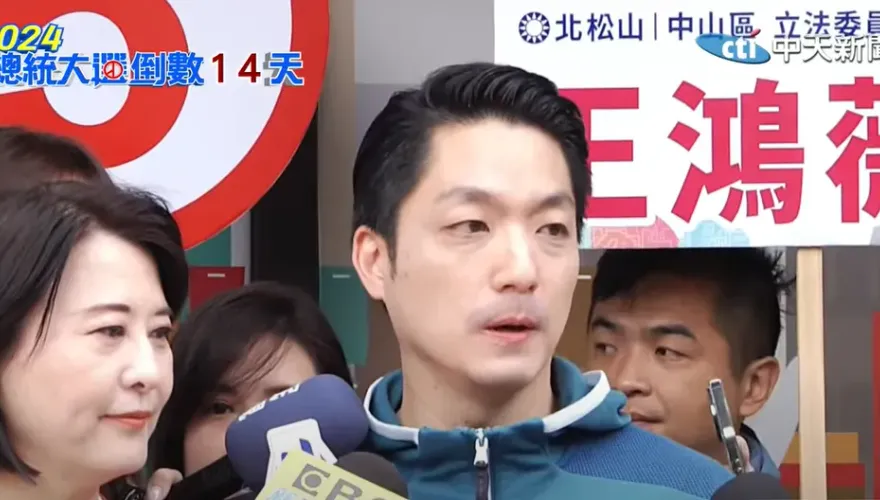 影/ 暖男PK師奶殺手？陳其邁台北助選較勁　蔣萬安大笑歡迎：我是超級奶爸