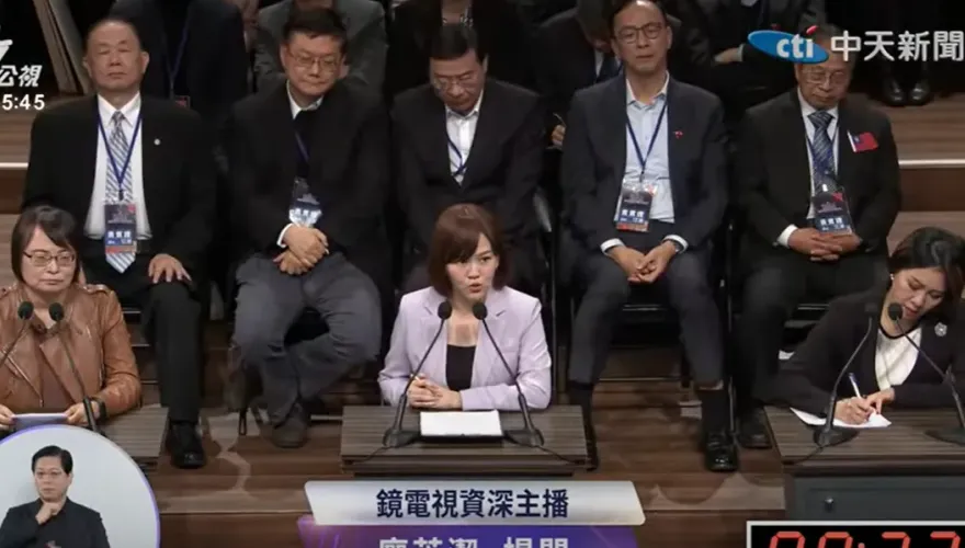 辯論會台下藍營大咖睡一片？曾銘宗澄清喊：角度問題
